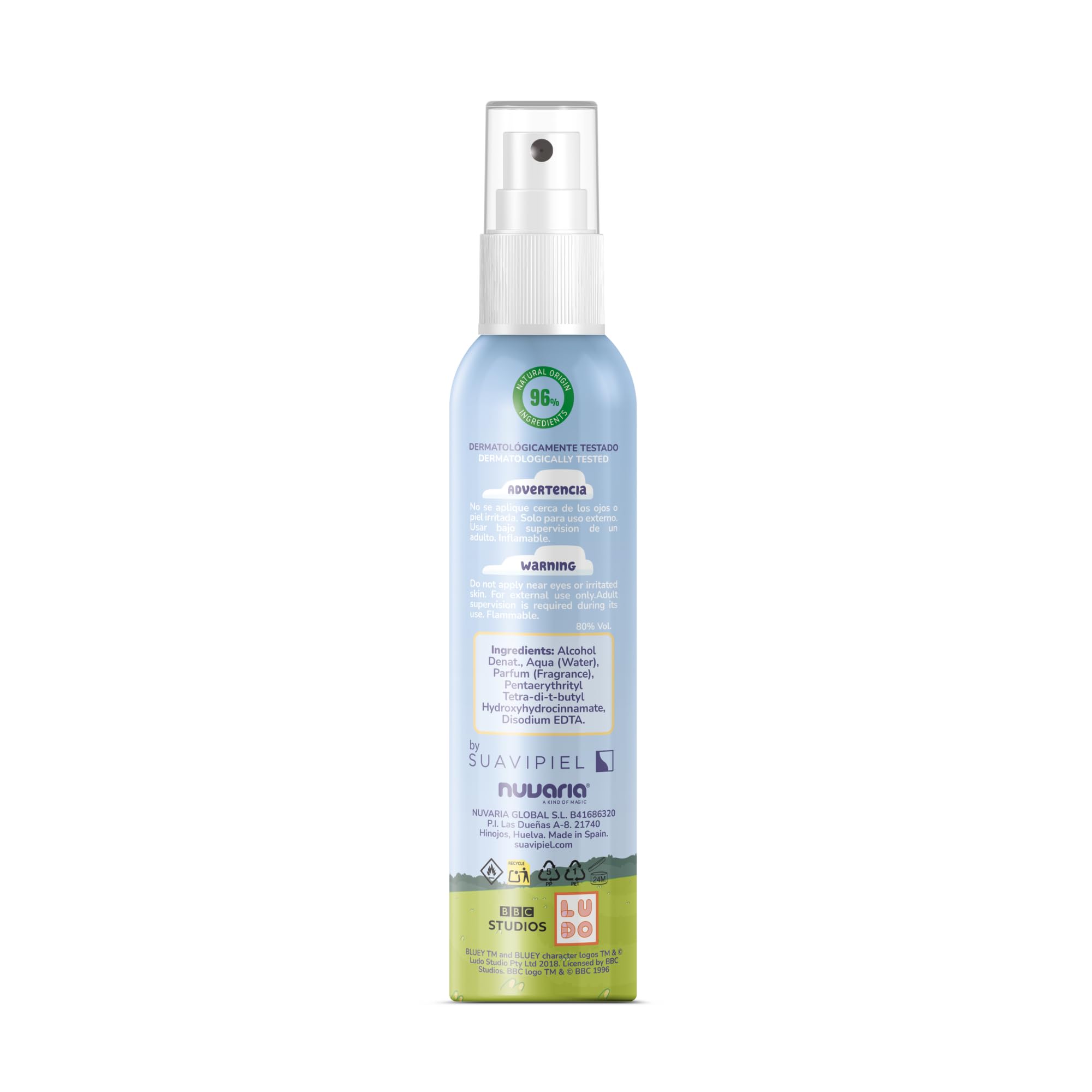 Woda toaletowa dla dzieci 200 ml | Perfumy dla chłopców i dziewcząt +3 lata | Świeży i zabawny zapach | Zapach owoców i kwiatów | Idealny do codziennego użytku