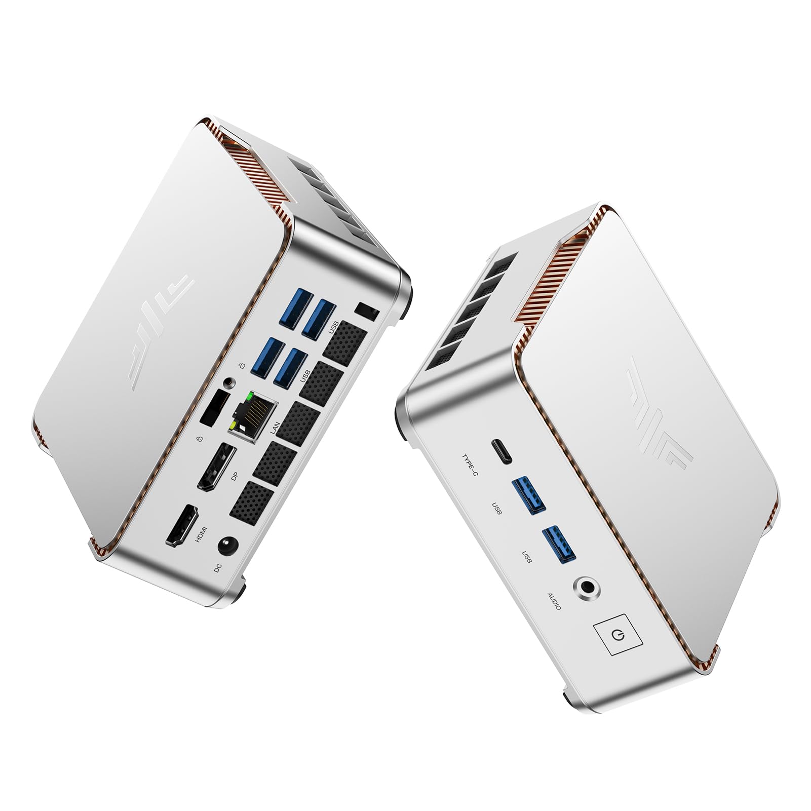 Mini PC GK3V 8-16 GB DDR4 128/256/512 GB SILVER con WINDOWS KEY, OFFICE 2021 y 2 TECLADOS Mini PC GK3V 8-16 GB DDR4 128/256/512 GB SILVER con WINDOWS KEY, OFFICE 2021 y 2 TECLADOS