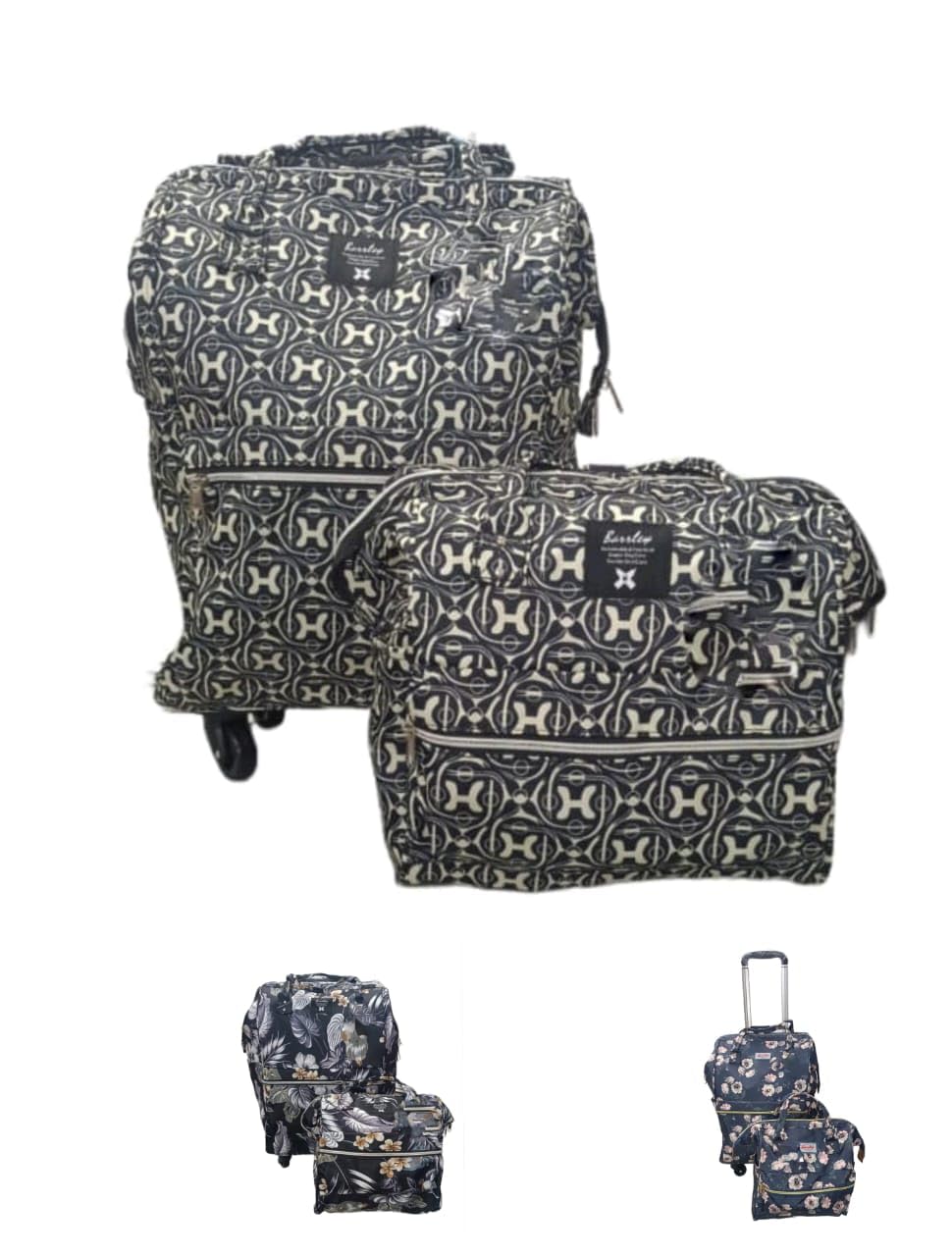 Backpack with Trolley for Carrying Grocery.Item,Travelling Backpack,Expandable Luggage,4 Wheels-(Set of -2)-(Random Design)-(Pack of one)-image-41