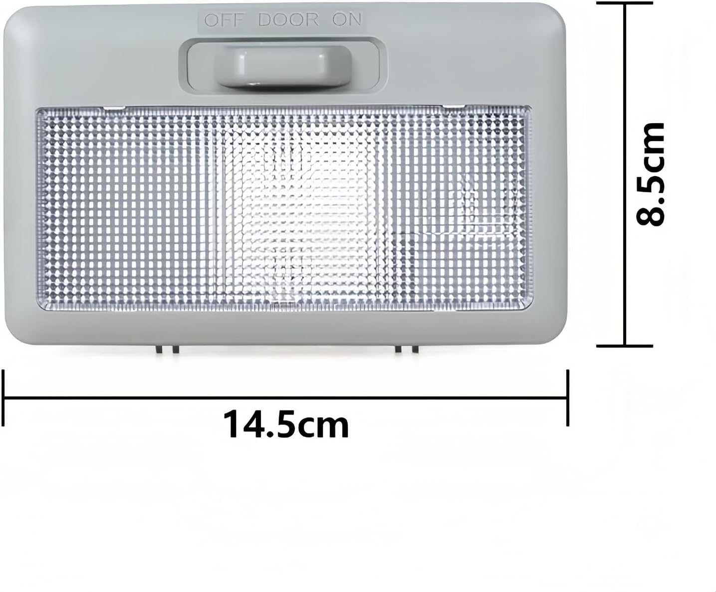 1 Pcs Automotive Overhead Consoles, Compatible with Suzuki SX4 Swift, Overhead Console Dome(Grey)