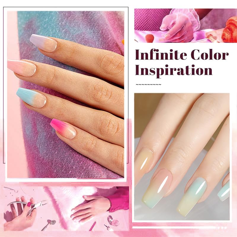 Set de Esmaltes de Gel Ombre Pat para Uñas miniatura 6