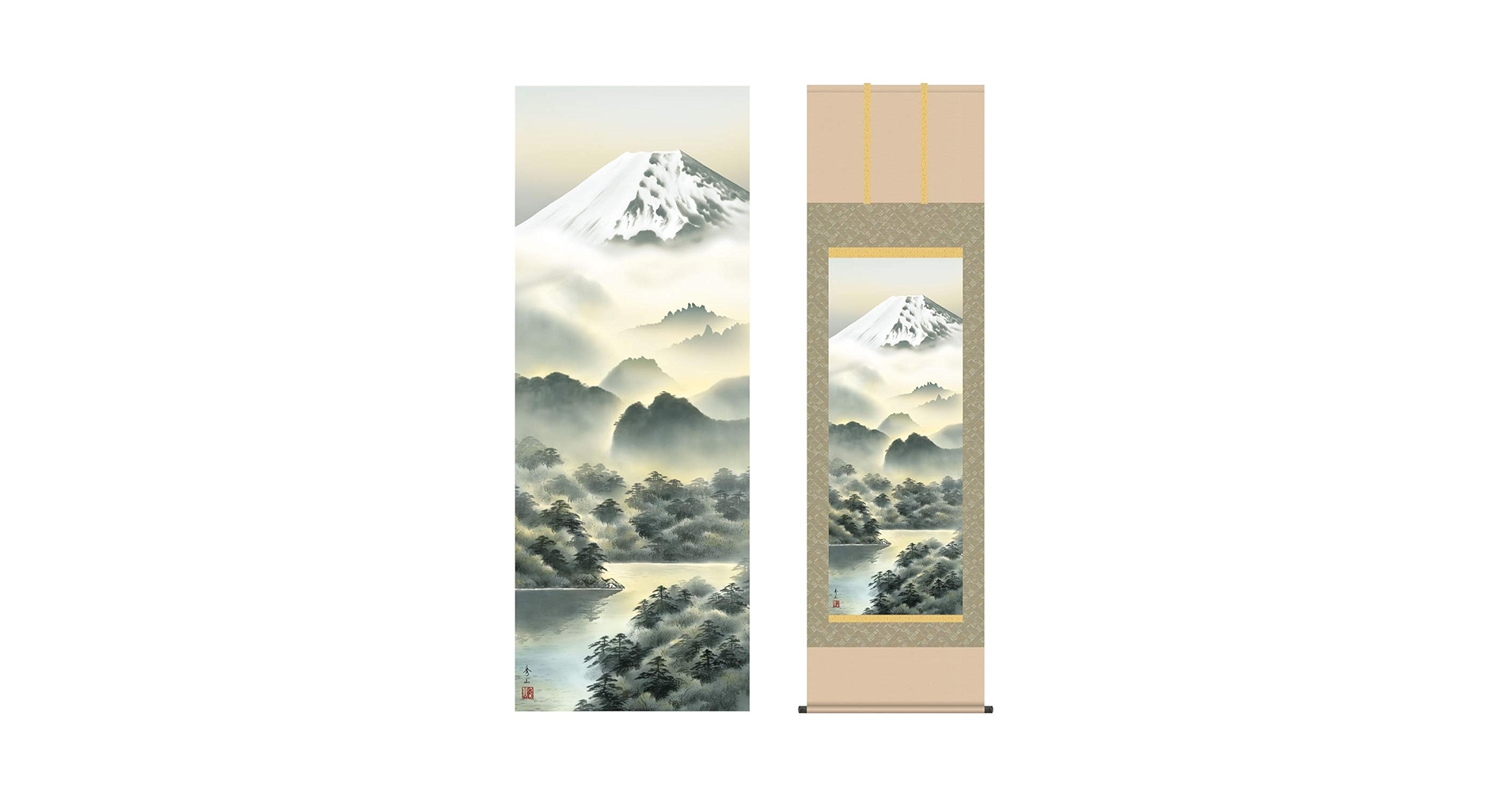Amazon.co.jp: Wall Scroll Modern Shigo Mountain Water
