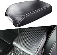 Vista 10 de sportuli Cubierta de Consola Central Funda de Cuero Antiarañazos para Reposabrazos de Repuesto para Accesorios Jeep Grand Cherokee 2011-2020 2021