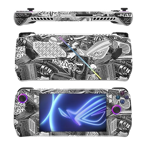 Image of MightySkins Skin Compatible with Asus ROG Ally - Puppy Fall | Protective, Durable, and Unique Vinyl Decal wrap Cover | Easy to Apply, Remove, and Change Styles