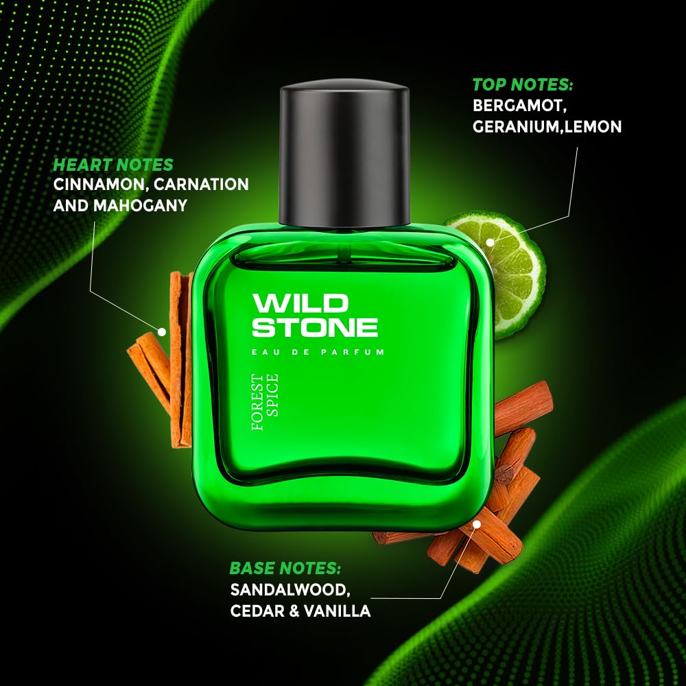 Wild Stone Forest Spice Perfume For Men (50 Ml) 1