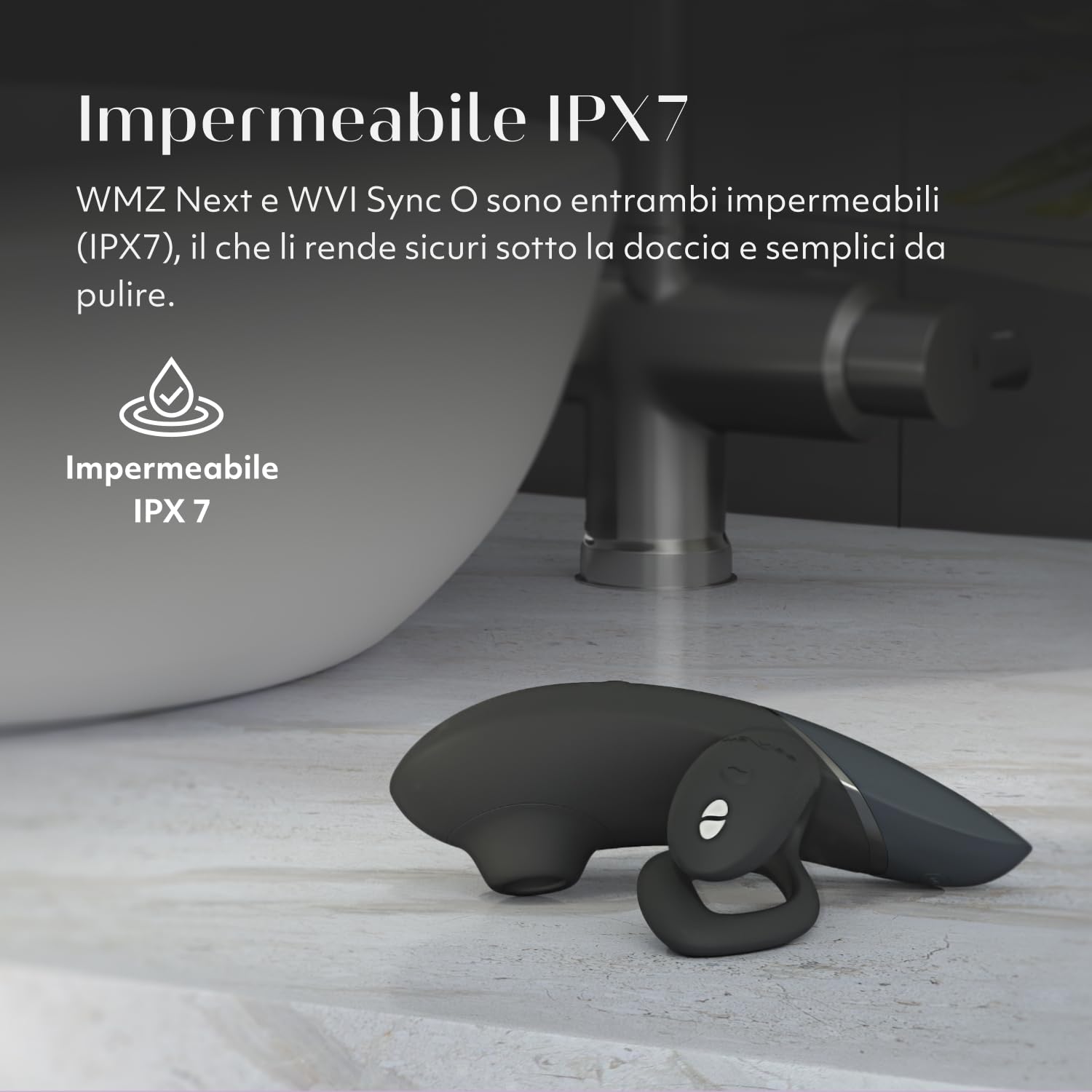 Womanizer Lust & Luxury Kit di Giocattoli Sessuali | Succhia clitoride 3D Pleasure Air & Vibratore per coppia con Telecomando | Sex toys punto G per Donne Coppie