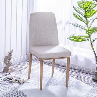 Cuero De Marco De Metal Silla De Comedor,piernas Audaces Antideslizantes Duraderos De Sillas Comedor Silla Respaldo De Diseño Ergonómico Taburete De Comedor Para El Lobby Del Restaurante Cafe-d 4