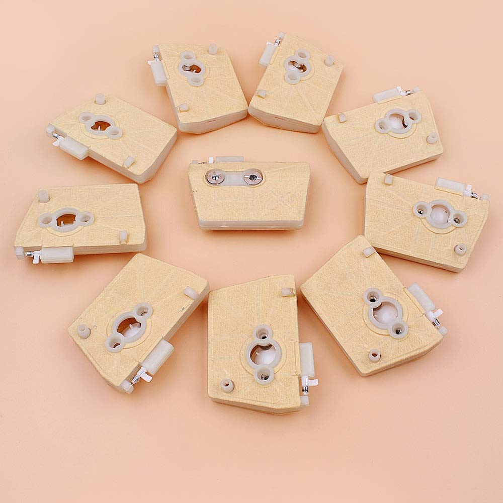 Tiempo Beixi 10pcs / Lot del Filtro de Aire Compatible con STIHL MS380 MS381 038 MS 380 381 Motosierra de Gasolina de recambios 11191201607