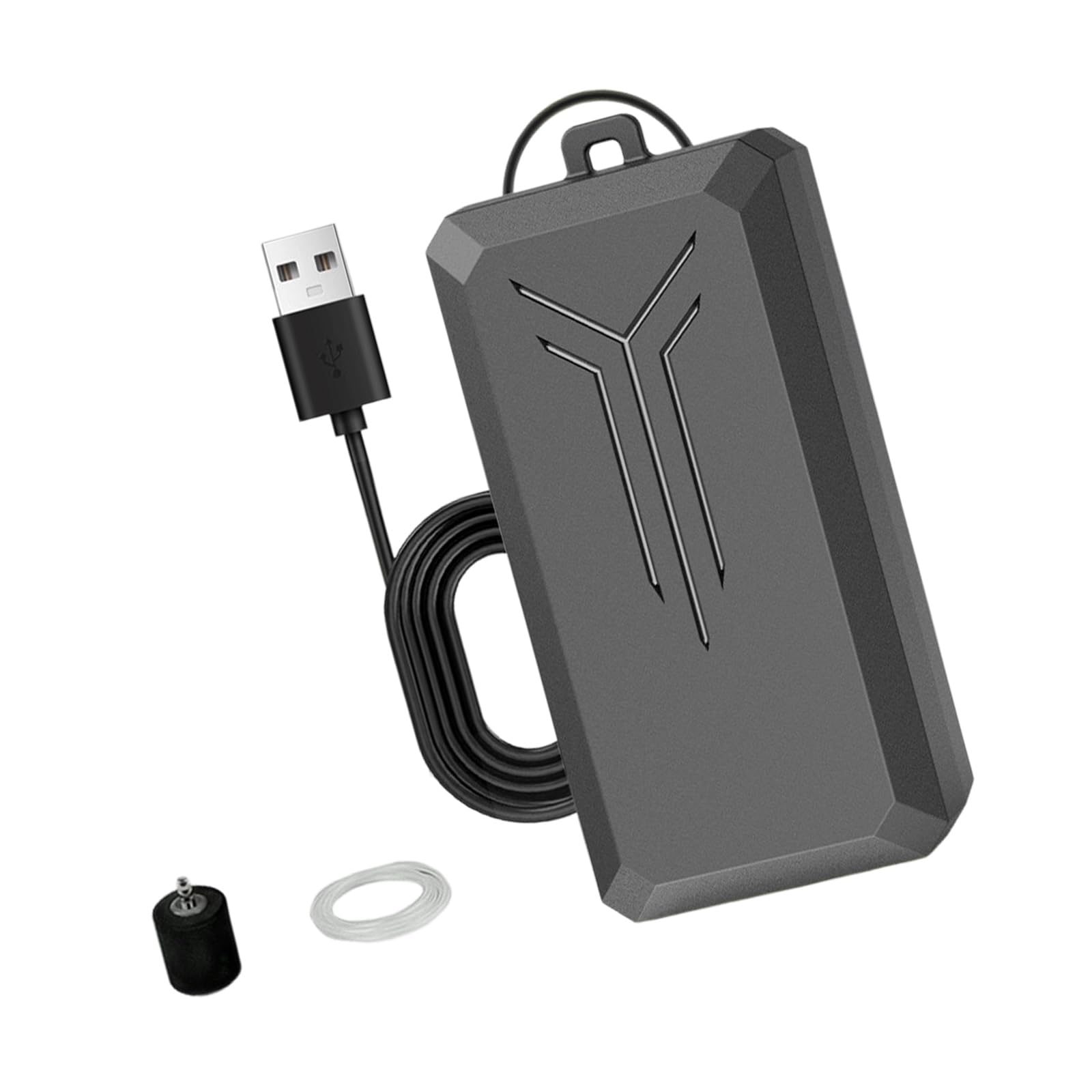 NEWFT Sturdy ABS USB Powered Bubbler Pumps For Home Fish Habitats And Fishing Enthusiasts