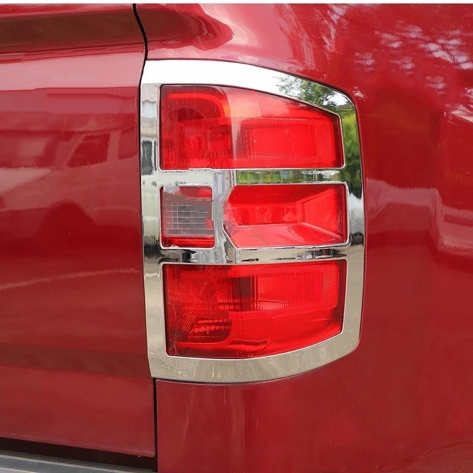 Funda luz trasera Chevy Silverado 2014-2018 protectora acabado carbono 4