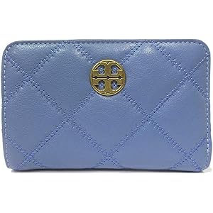 TORY BURCH ブルーカラー　折りたたみ財布 ブルー（青）系 Tory Burch(トリーバーチ) 折りたたみ財布
