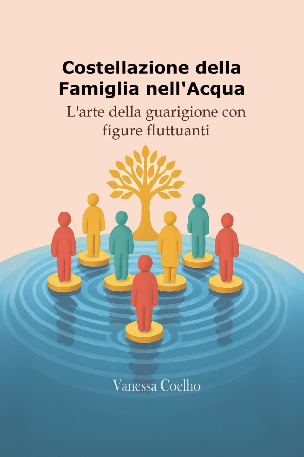 Costellazione della famiglia nell'acqua: L'arte della guarigione con figure fluttuanti