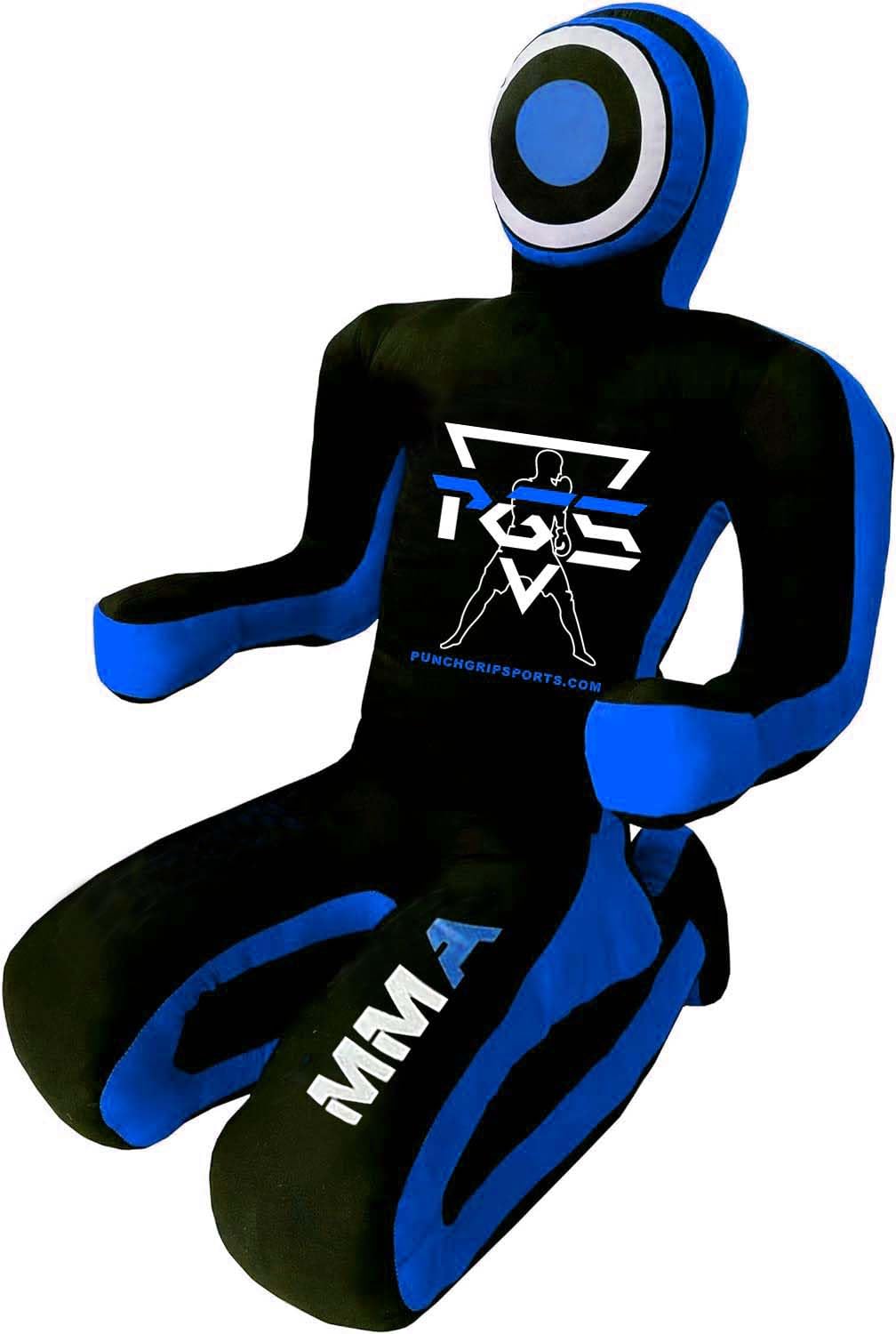Manichino Da Grappling Daan Mma Per BJJ, Judo E Autodifesa - 170 Cm, Posizione Seduta, Vinile Multicolore Resistente, Da Riempire