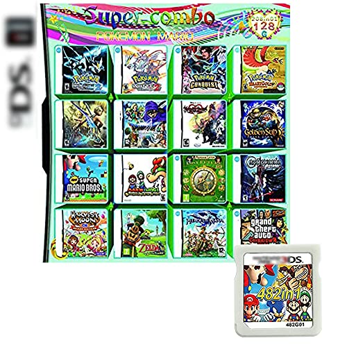 208 Games in 1 Ds Games Card Super Combo Cartridge NDS Game Pack for DS NDS NDSL NDSi 3DS XL New
