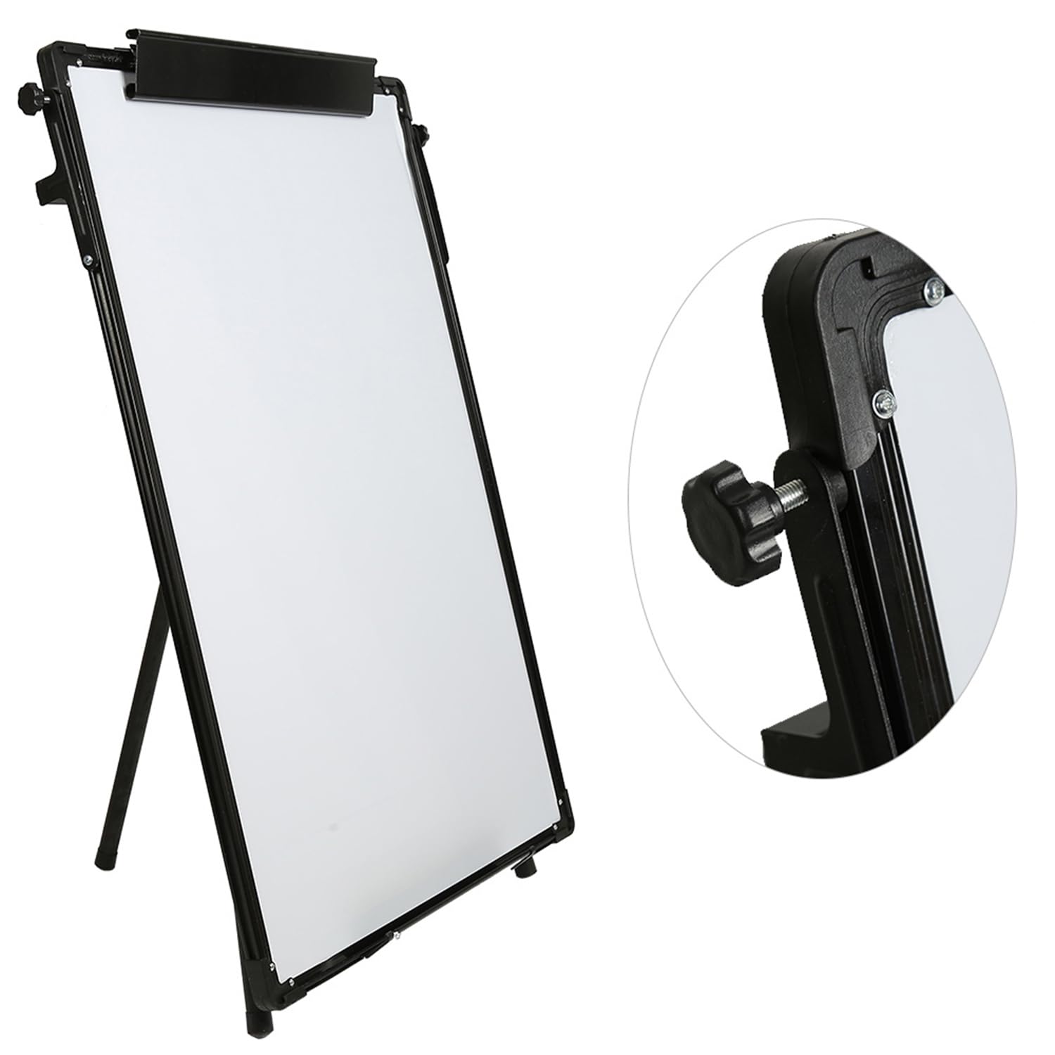 MUL-BHERRAMIENTA 60x90cm Caballete De Mesa Pintura,Caballete Plegable Ajustable En Altura Soporte De Pintura Interior Y Exterior Con Iman, Trípode Mesa De Presentación Fácil De Limpiar