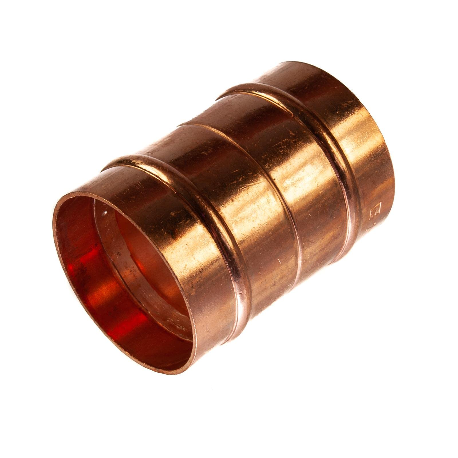 Thunderfix Copper 54Mm Solder Ring Straight Coupling Plumbing Fitting