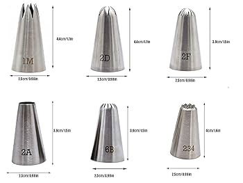 サ*ル様 VANILLANI MULTI PIPING TOPS WHITE L Amazon.com: Shappy 6 Pieces Plastic Standard Couplers for
