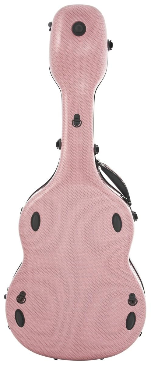 M-Case Gitarrenkoffer für Klassische Gitarre 39” - 4/4 Fiberglass Ultra Light Special rot