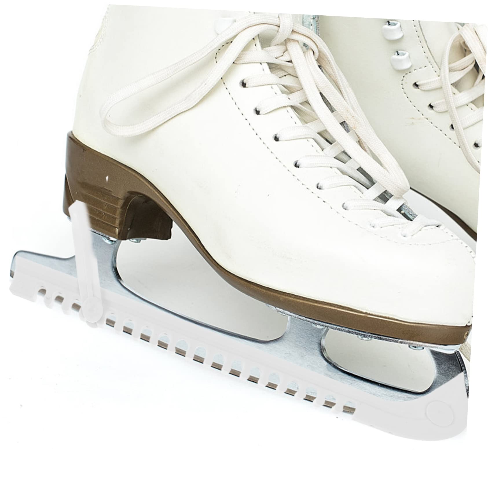 UPKOCH Tragbare Schlittschuhschutzabdeckungen Strapazierfähige Schutzvorrichtungen für Eiskunstlauf und Hockeykufen für Sichere