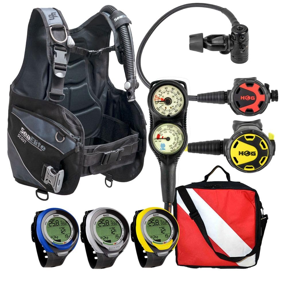 Divers Supply Scuba Package Special of The Month (X-Large/Puck Pro Plus Blue)