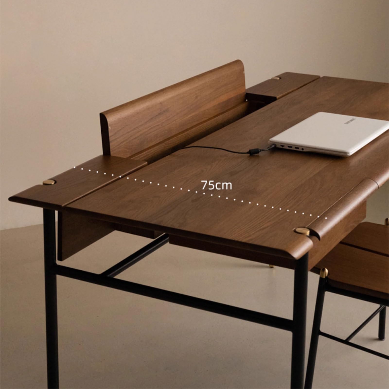 Computertische 65-Zoll-Home-Office-Schreibtisch mit Schubladen for Schreiben, Lernen und Spielen – Stabiler geräumiger Arbeitsplatz for PC Laptop Schreibtisch Studieren