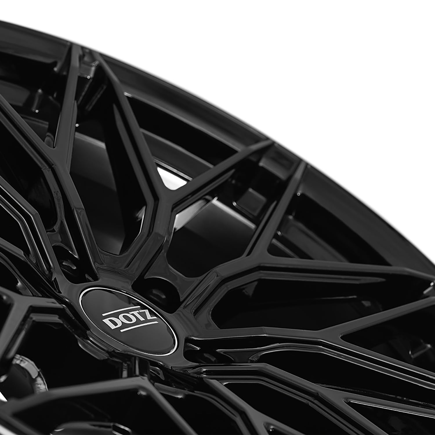 4x jantes en aluminium Dotz Suzuka black 8.5Jx19 ET47 5x120