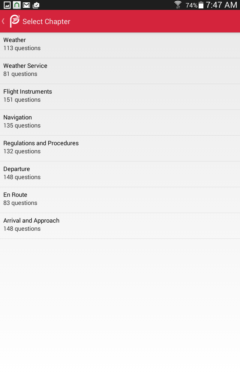 Prepware Instrument Pilot - App on Amazon Appstore