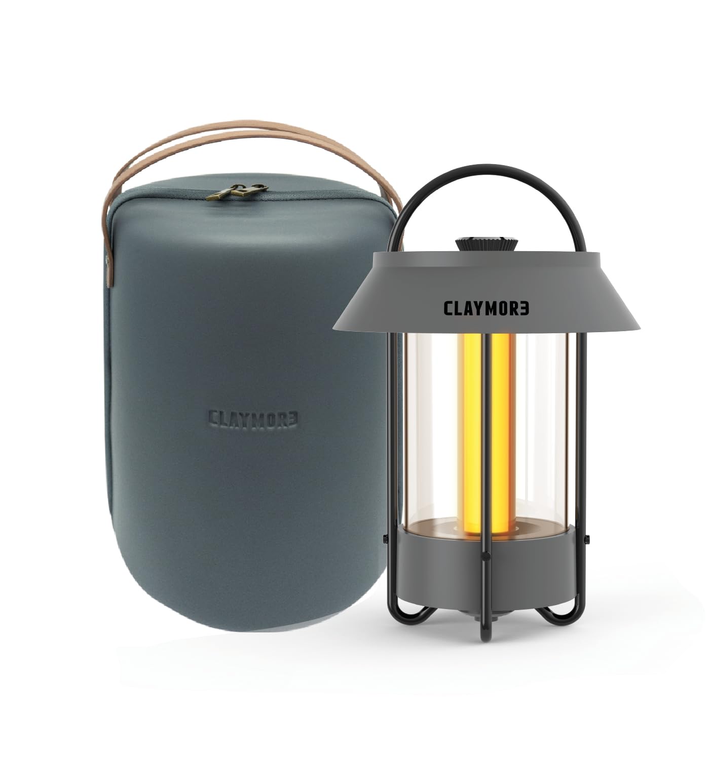 クレイモア アウトドアライト CLAYMORE LAMP Selene 最大660ルーメン 充電式   DARK GRAY(ダークグレー) CLAYMORE Selene Lamp (Dark Gray) - Aesthetic Portable Outdoor Lamp