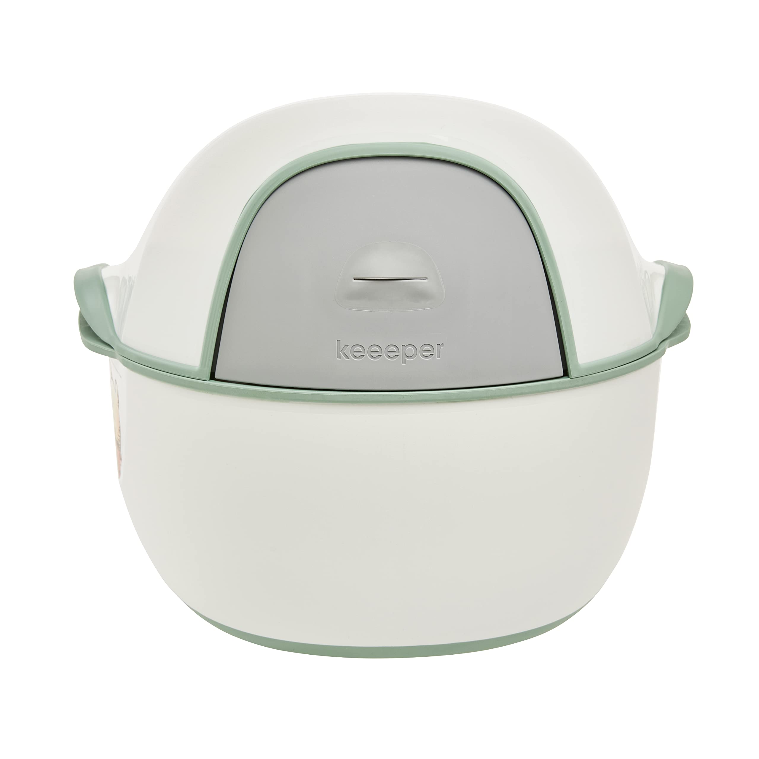keeeper Winnie Babytopf deluxe 4in1, Töpfchen + Toilettensitz + Hocker + Feuchttuchspender, Ab ca. 18 Monate bis ca. 4 Jahre, Kasimir, Weiß