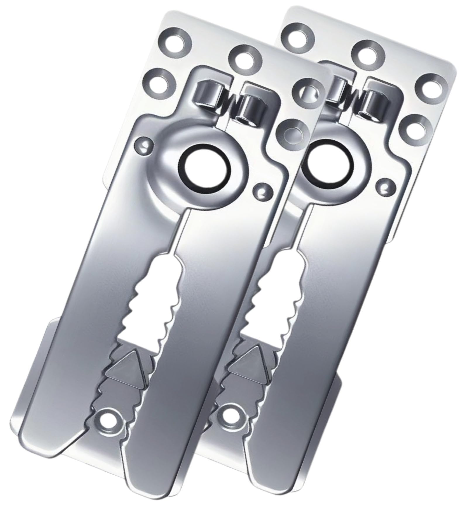 Merrian Living Universal Sectional Sofa snap Interlocking Connector, 2 pcs Pack, Furniture Couch Replacement Part with Screws