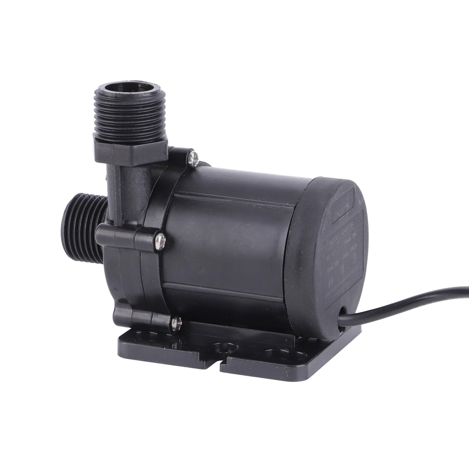 DC12V 30W 13L/min 12m Pompe de Surpression Pompe à Eau à Membrane Auto-amorçante Boîtier ABS Moteur en Cuivre