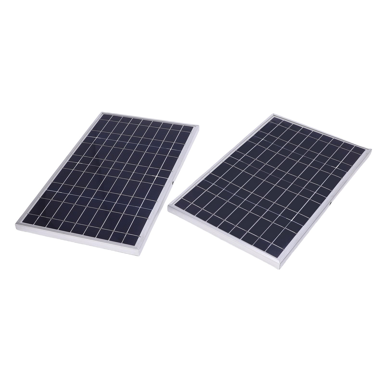 Dpofirs Kit Pannello Solare, Pannello Fotovoltaico da 100W 12V, per