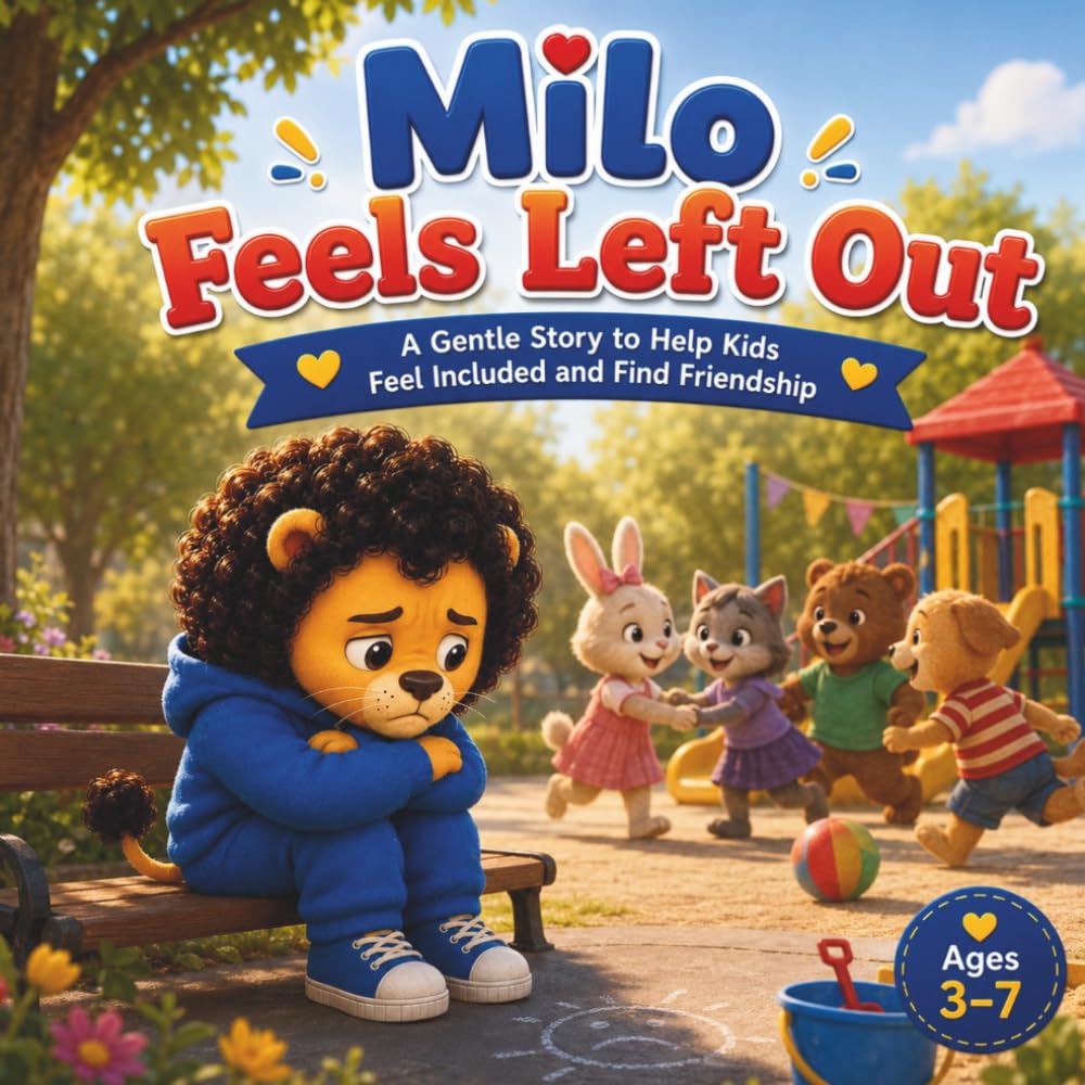 Milo Feels Left Out: A Gentle Story to Help Kids Feel Included and Find Friendship (Milo Big Feelings Series)