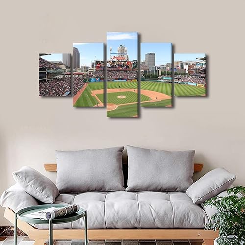 Miniatura 255 de Decoración de pared, lienzo para estadio deportivo de Estados Unidos, arte de pared moderno Fenway Park en Boston, arte de pared para oficina, sala