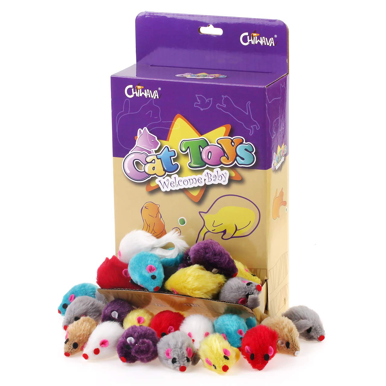 small plush cat toys