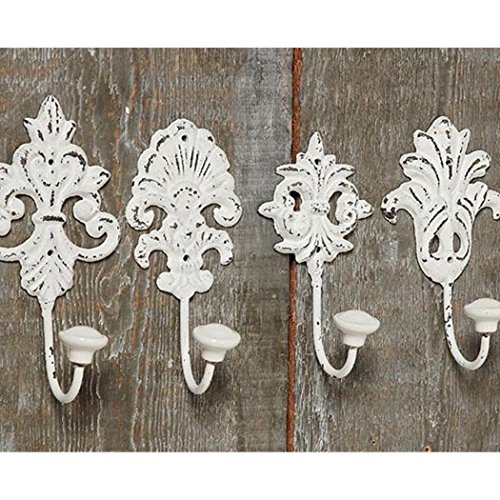 Hakenset Wandhaken Nostalgie Metallhaken 4429000 (4er Set)