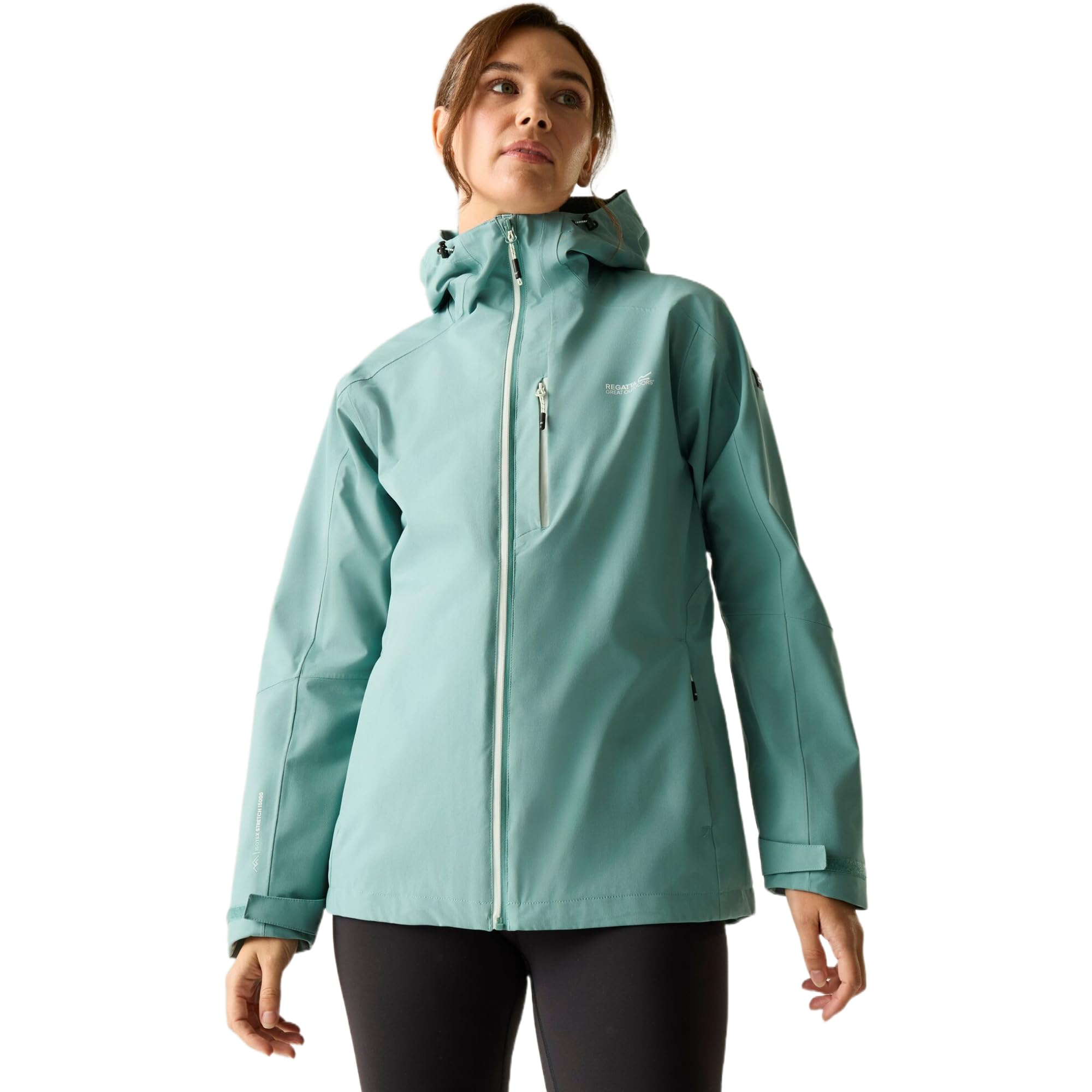 Regatta Waterproof Birchdale Ii Jacket Size: 22 Women's Green