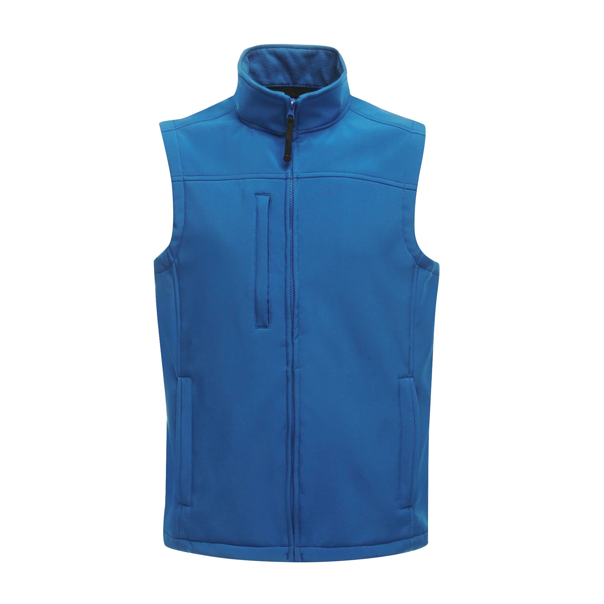Regatta Professional Men's Flux Water Repellent Softshell Bodywarmer Gilet Jacket, Oxford Blue, size Small (Manufacturer Size:S)