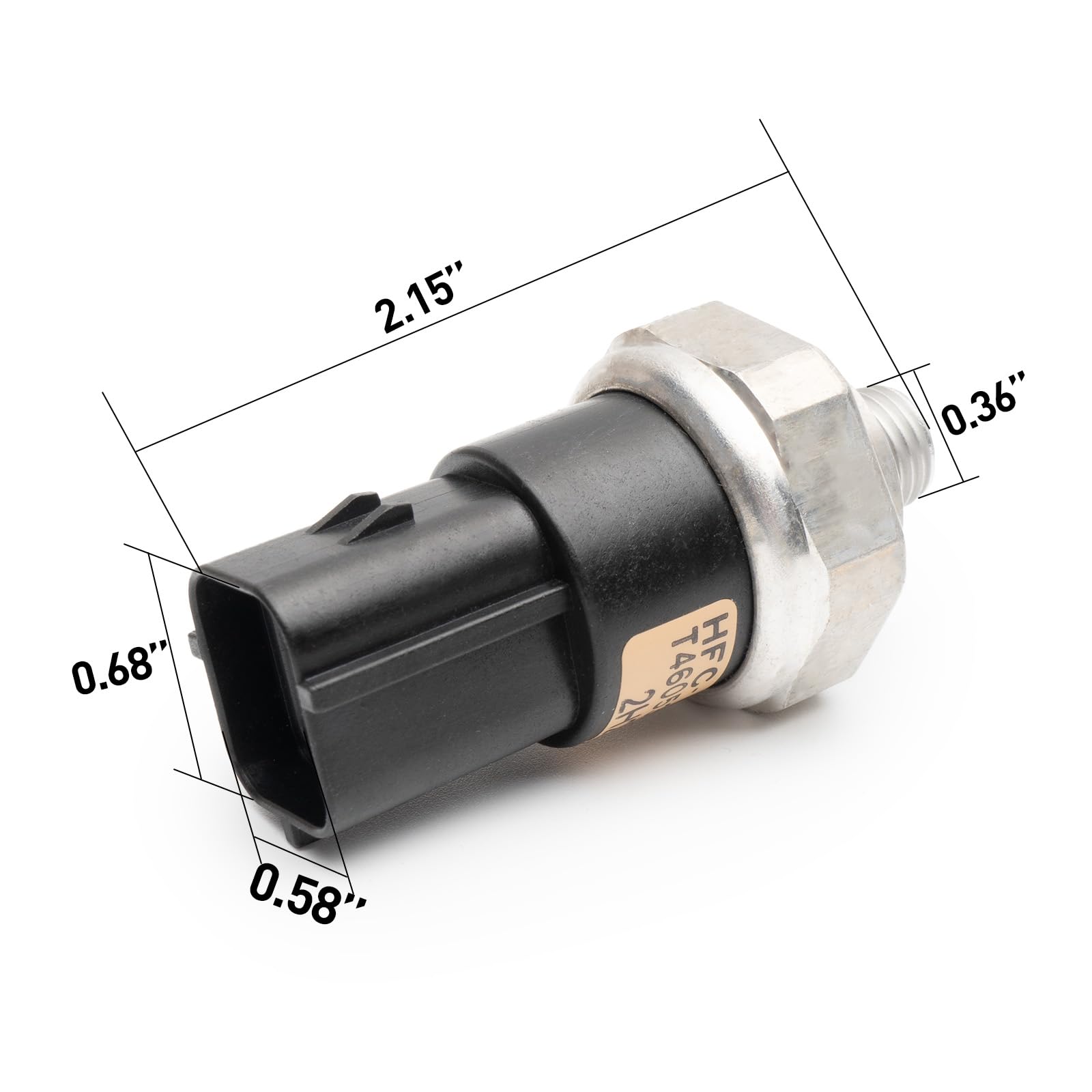 Pressure Sensor Switch 977213K000 977211G000 A/C Refrigerant Pressure Switch Compatible with Hyundai Compatible with Elantra Compatible with Kia Sorento Sportage Soul Sedona Optima 42CP812 PCS195 Pressure Sensor Switch 977213K000 977211G000 A/C Refrigerant Pressure Switch Compatible with Hyundai Compatible with Elantra Compatible with Kia Sorento Sportage Soul Sedona Optima 42CP812 PCS195