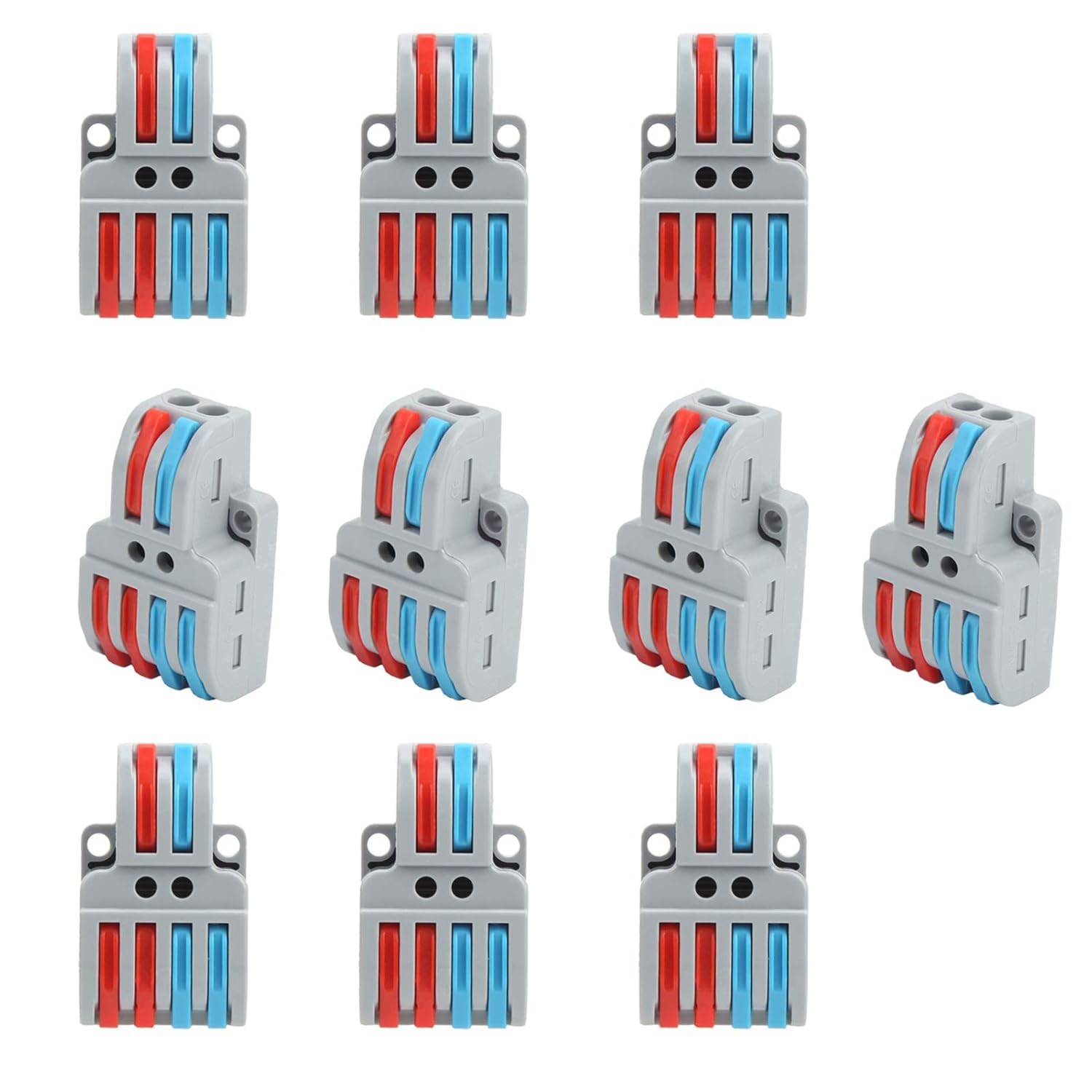 ZIVIK 3 in 3 Out Wire Connectors - Fast Wiring -5