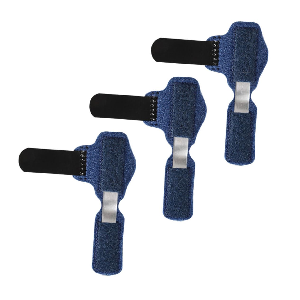 FOMIYES E Straightener Sprained Toe Splint Bend Toe Straightener Crooked Toe Wrap 3pcs Toe Support Kit