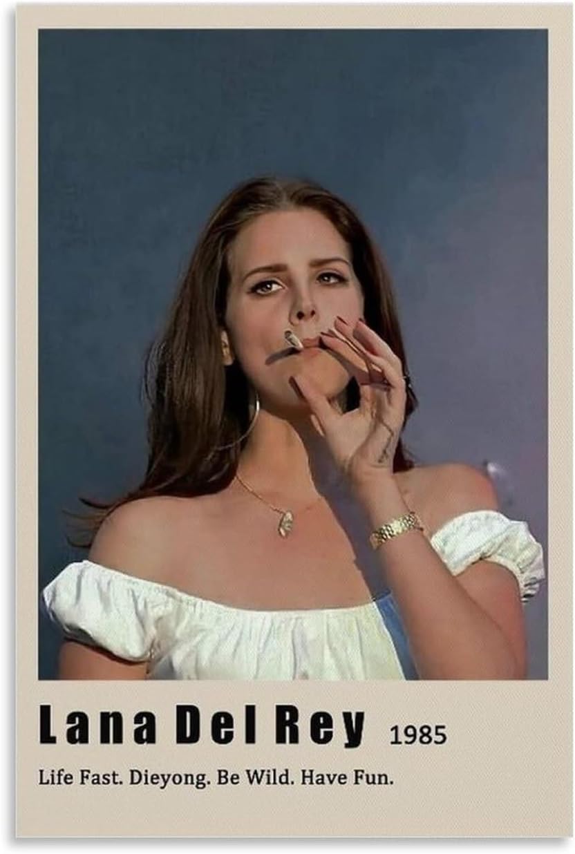 Amazon.de: LAHTI Lana Del Rey Vibes Poster, dekoratives Gemälde ... Amazon.de: LAHTI Lana Del Rey Vibes Poster, dekoratives Gemälde ...