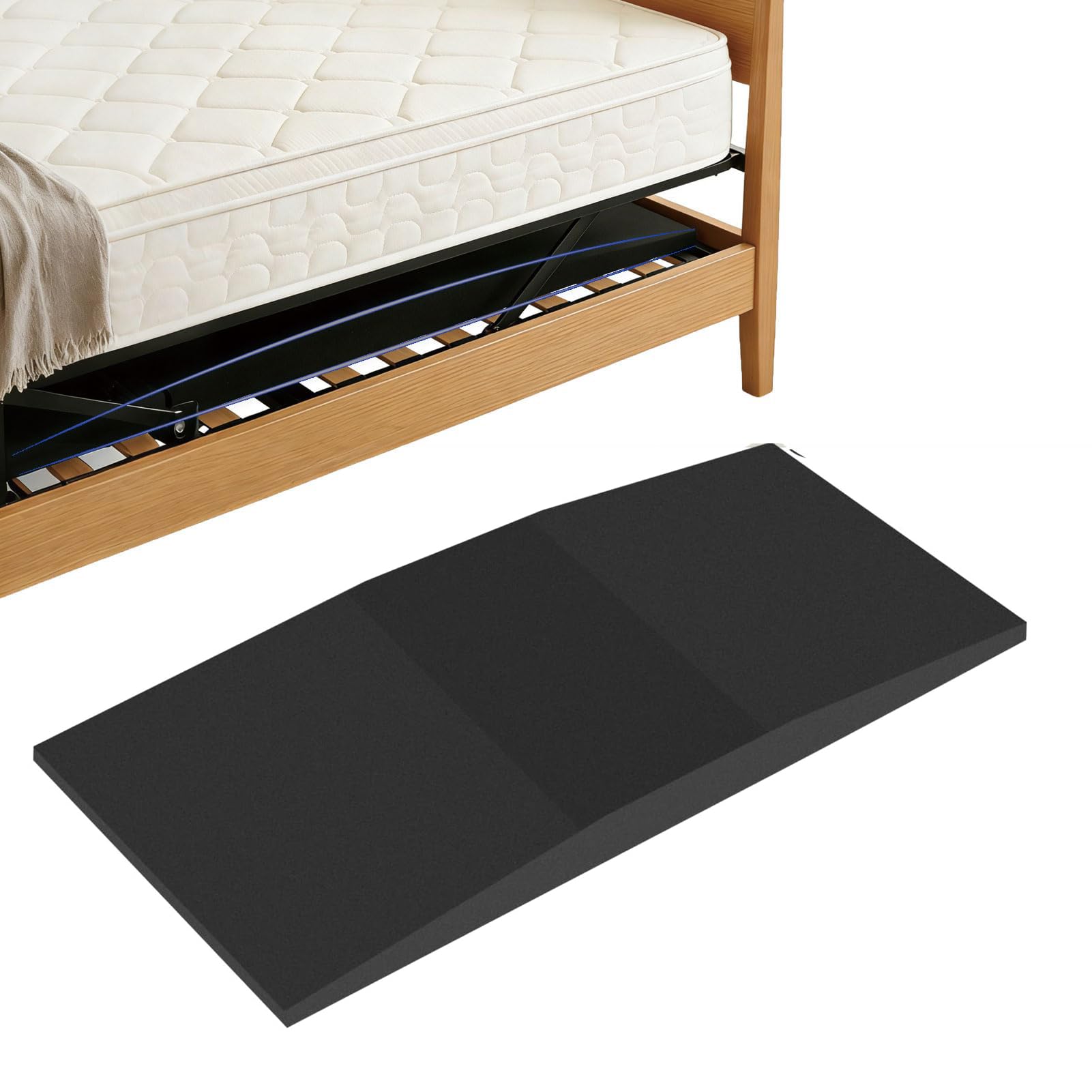 Sagging Mattress Support Fix Sinking Beds - 50D High-Density Foam Pad