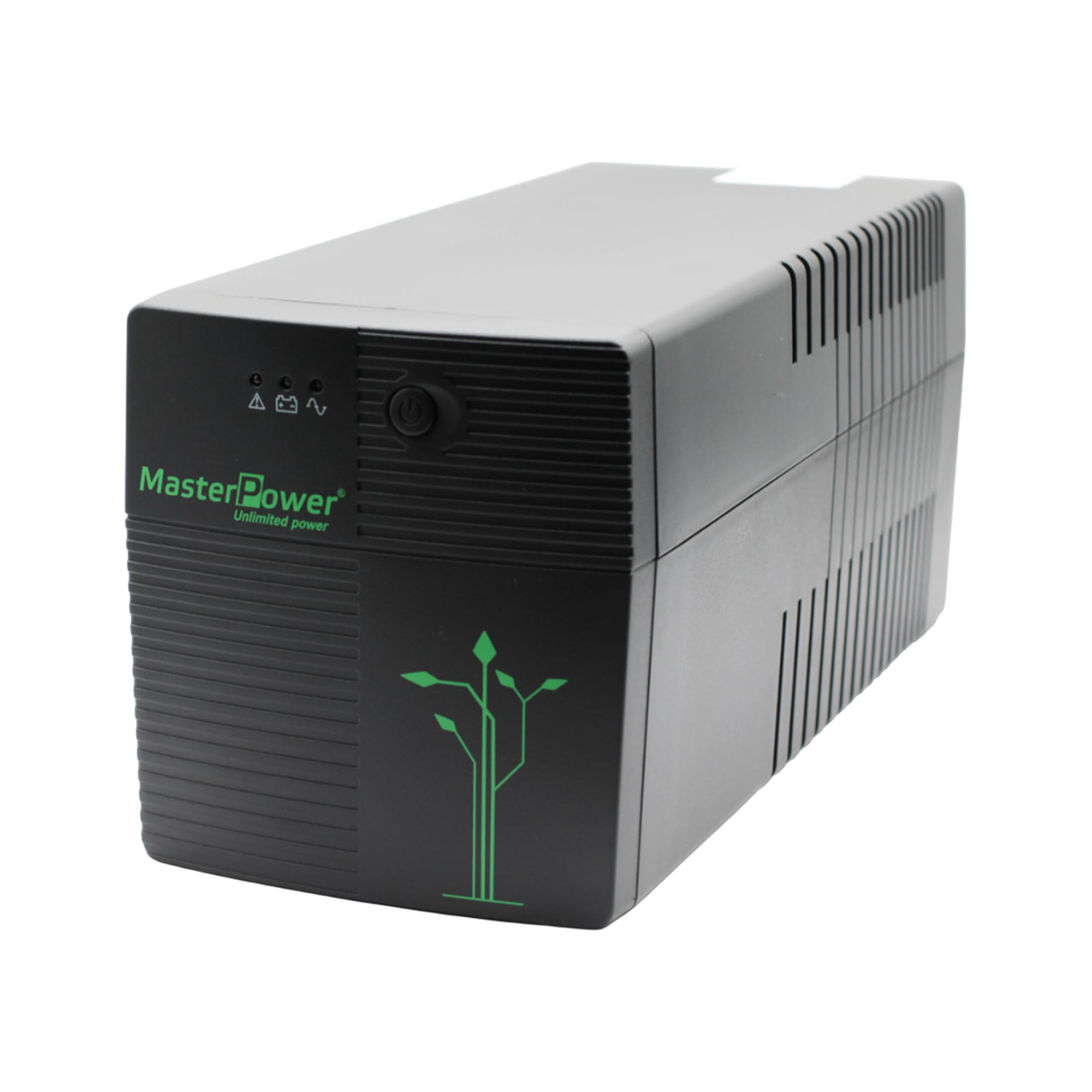 Master Power, Zasilacz bezprzerwowy UPS 1300 VA, stałe napięcie wyjściowe 720 W, 4 gniazda Schuko