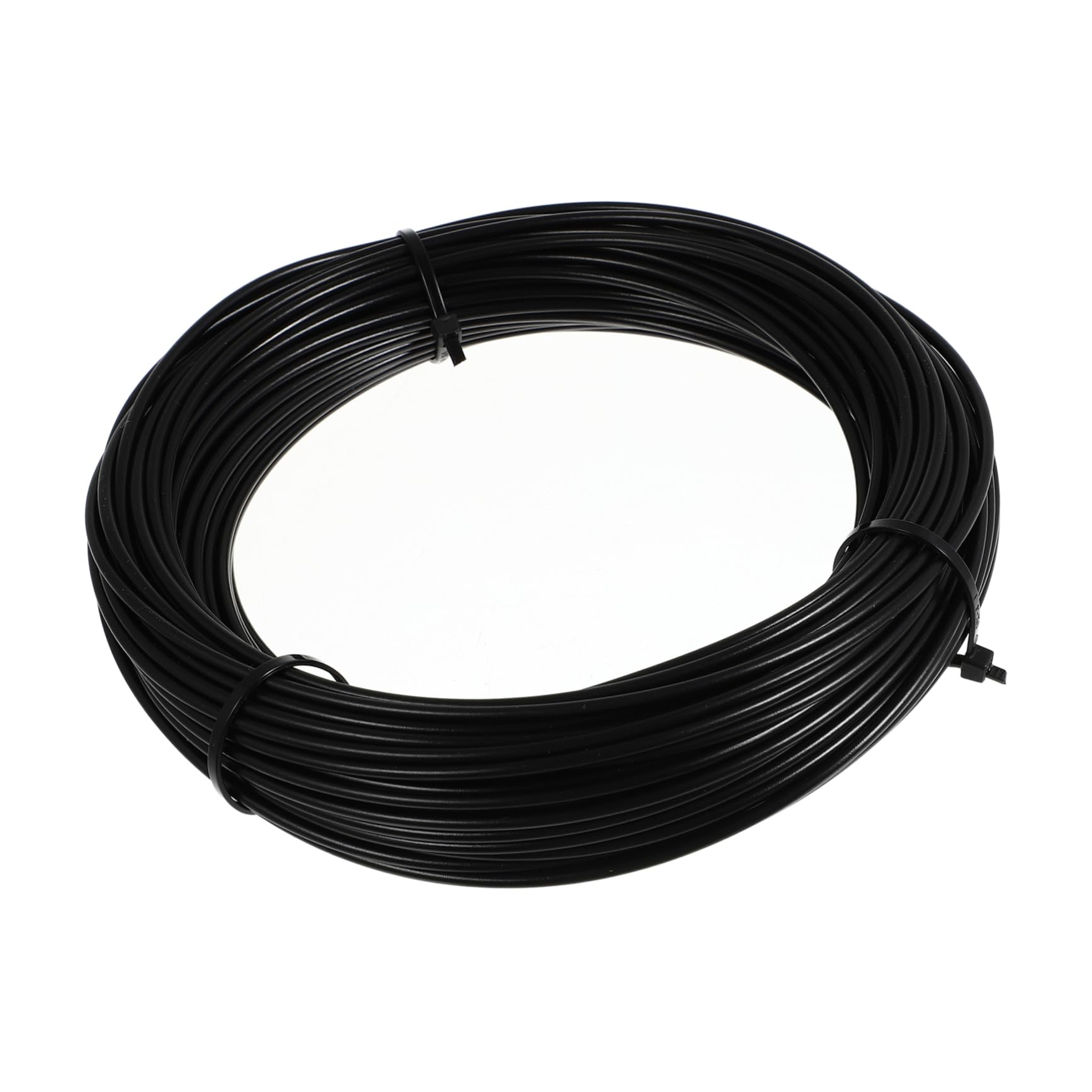 KICHOUSE Black Coated Clothes Line Wire 304 Steel Wire Rope 25m Length Anti-Loss Rope Thick Wire Cable for Fence Travel