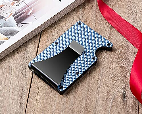 Image of HONB Money Clip Credit Card Holder Gift for Bridesmaid Groomsman Father's Day Mother's Day Birthday