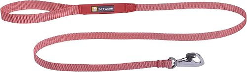 Ruffwear, Hi & Light - Correa para perro, correa ultraligera mínima para paseos y carreras diarios, 4.5 pies, rosa salmón