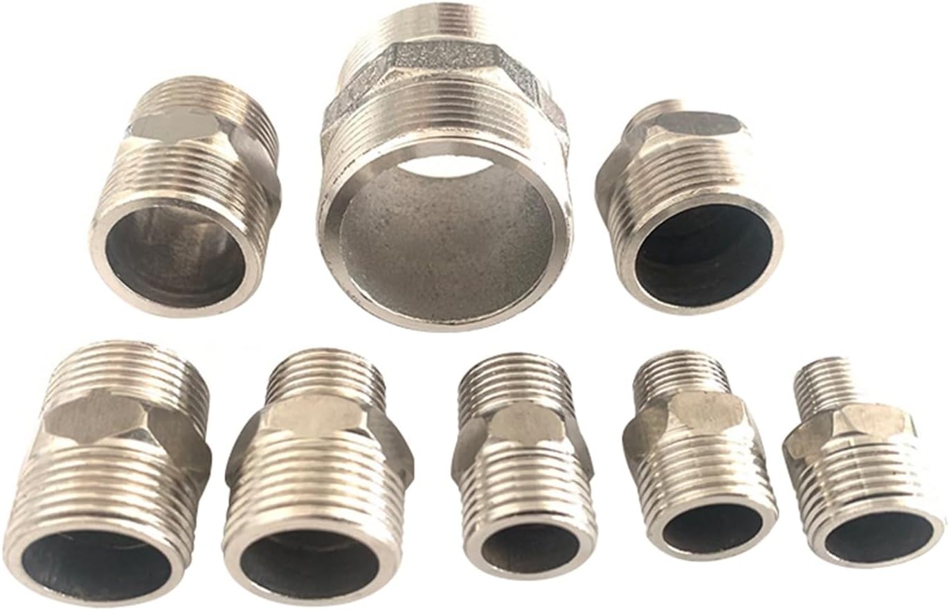 1pcs 304 Stainless Steel Precision Casting Male Thread Fitting Hex