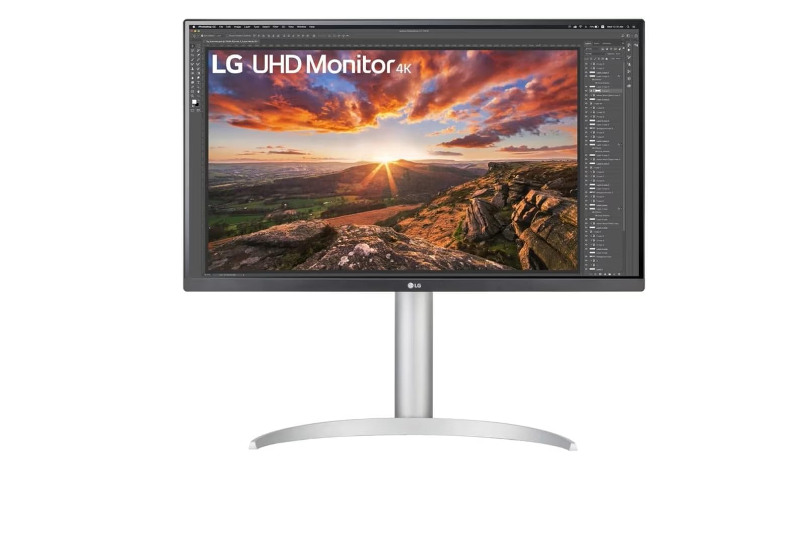 LG 27UP850K-W Monitor 27 Inch Uhd (3840 X 2160) IPS Display, Vesa DisplayHDR 400, Dci-P3 95% Color Gamut, HDMIx2, DP, USB3.0 x 2, USB-C with 90W PD, Height/Pivot/Tilt Adjustable Stand - Silver-image-31
