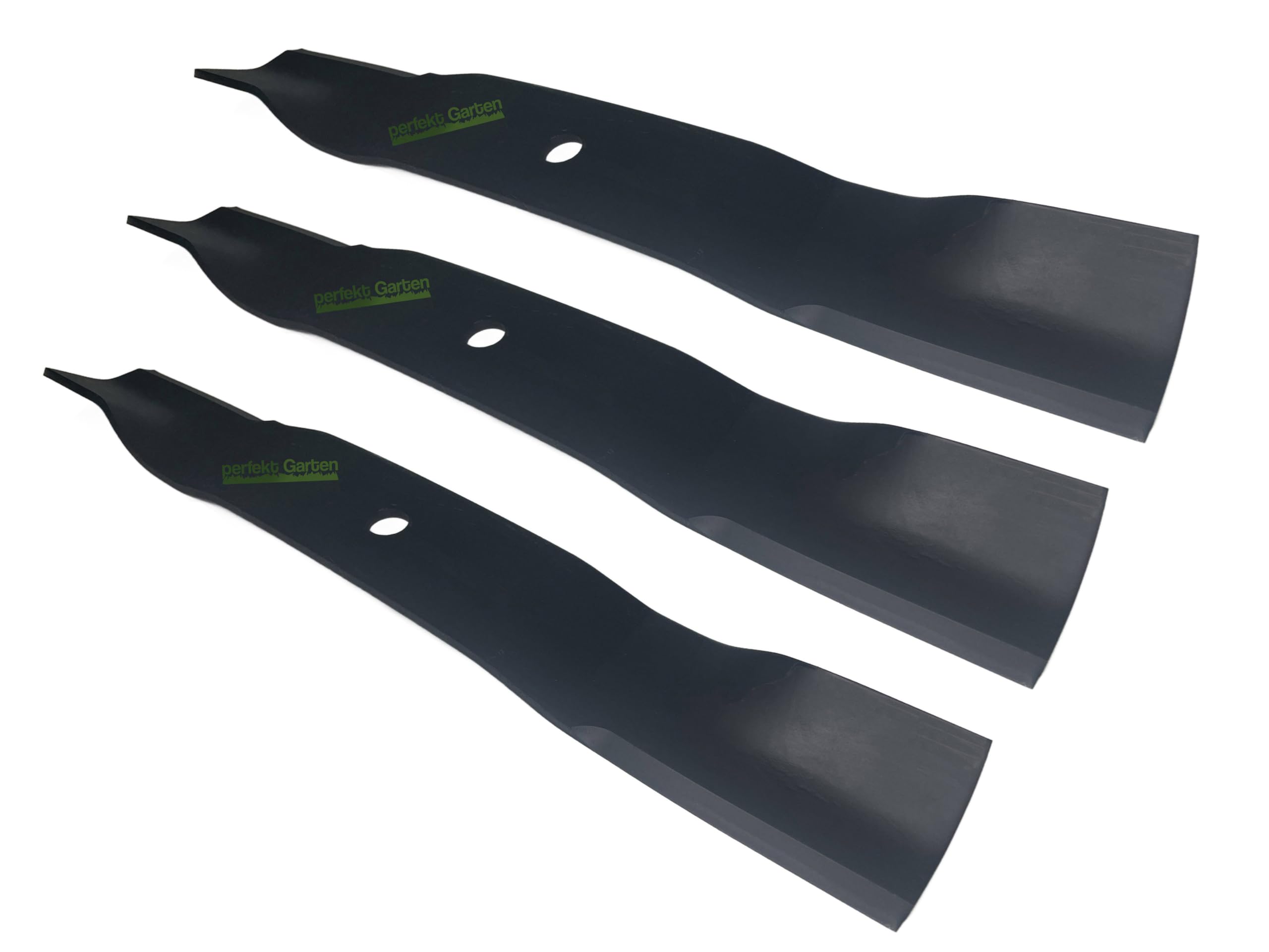 perfektGarten 3 lames de tondeuse à gazon de 55 cm compatibles avec John Deere X 700 720 724 728 729 740 744 M143504
